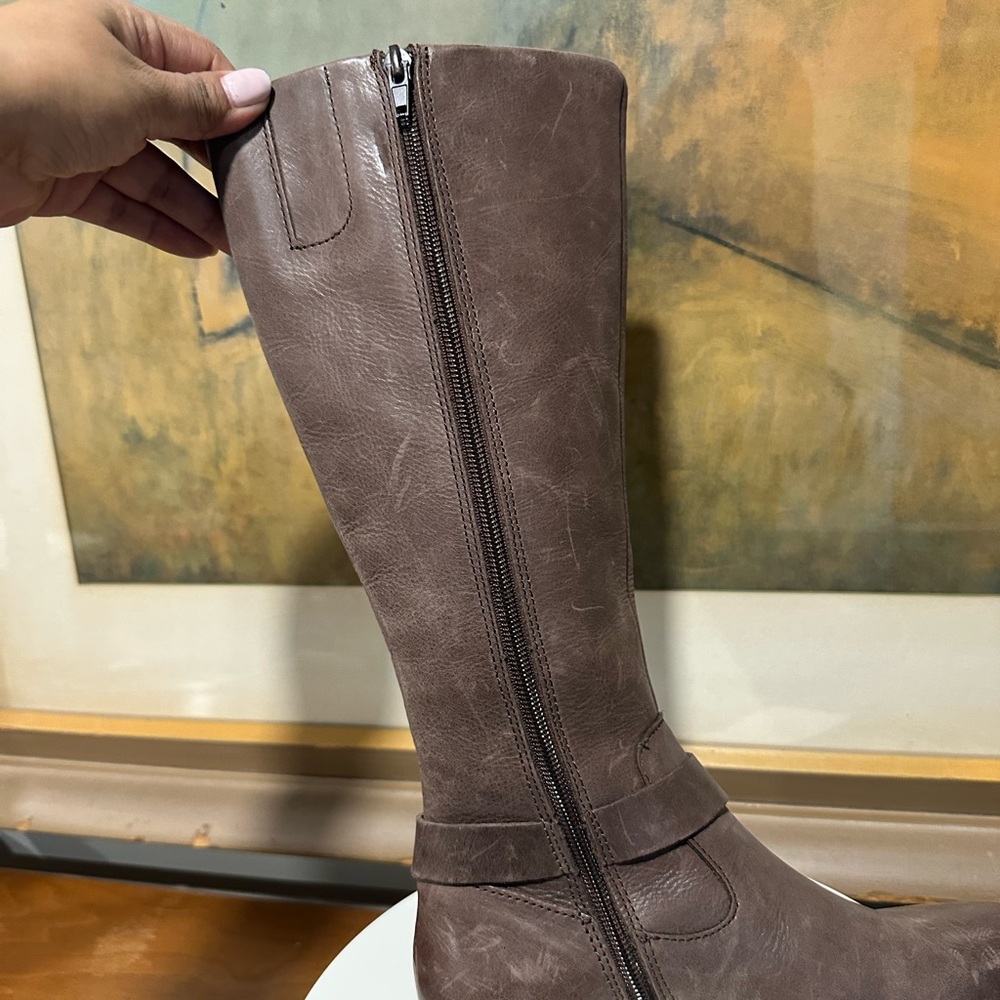 🌹BORN🌹 Saddler Tall Riding Boot Brown Size: 6M - Picture 11 of 14